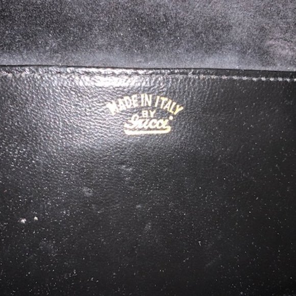 Gucci 1970 Vintage Suede Clutch - Picture 3 of 6